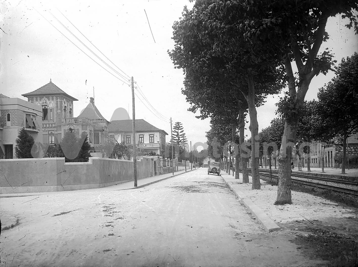 Rua da esta&ccedil;&atilde;o de comboio da Senhora da Hora