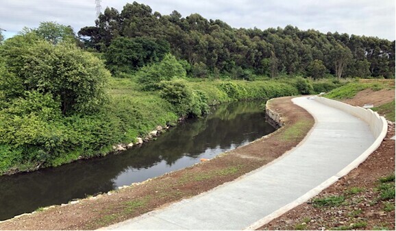1&ordf; Fase das obras do Corredor Verde do Le&ccedil;a (junto &agrave; Lionesa)