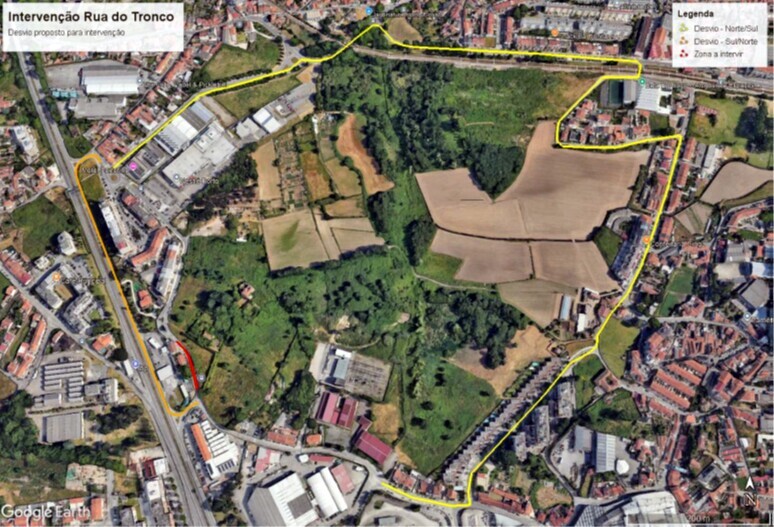 Aviso Rua do Tronco 1