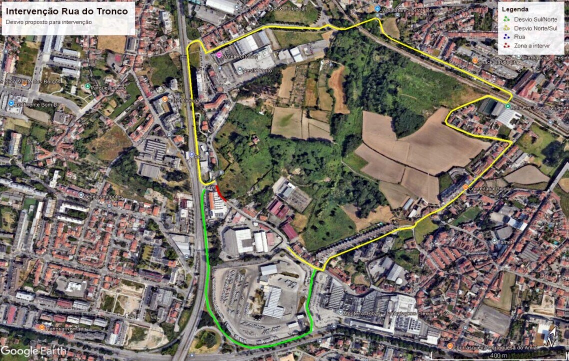 Aviso Rua do Tronco 2