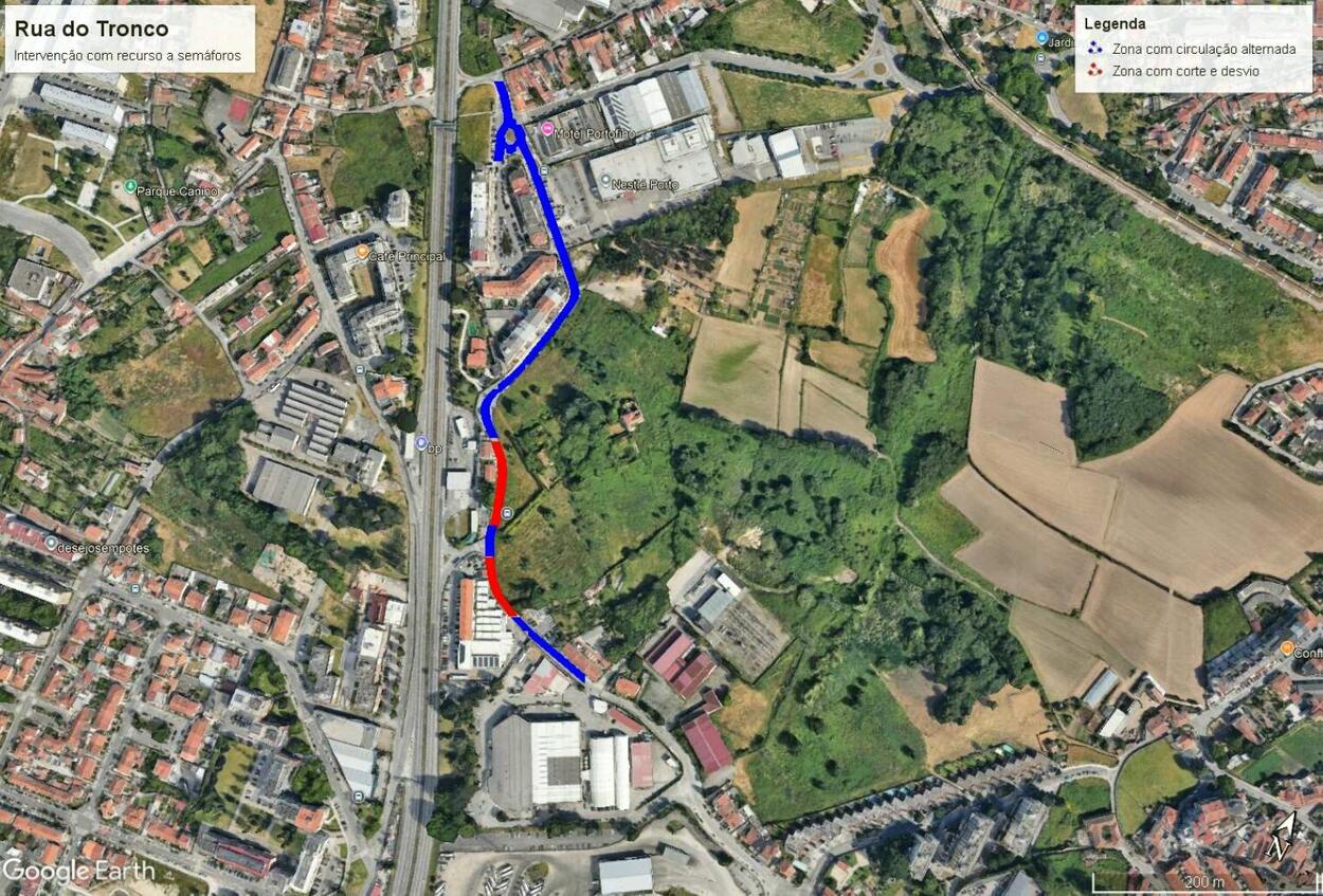 Aviso Rua do Tronco 3