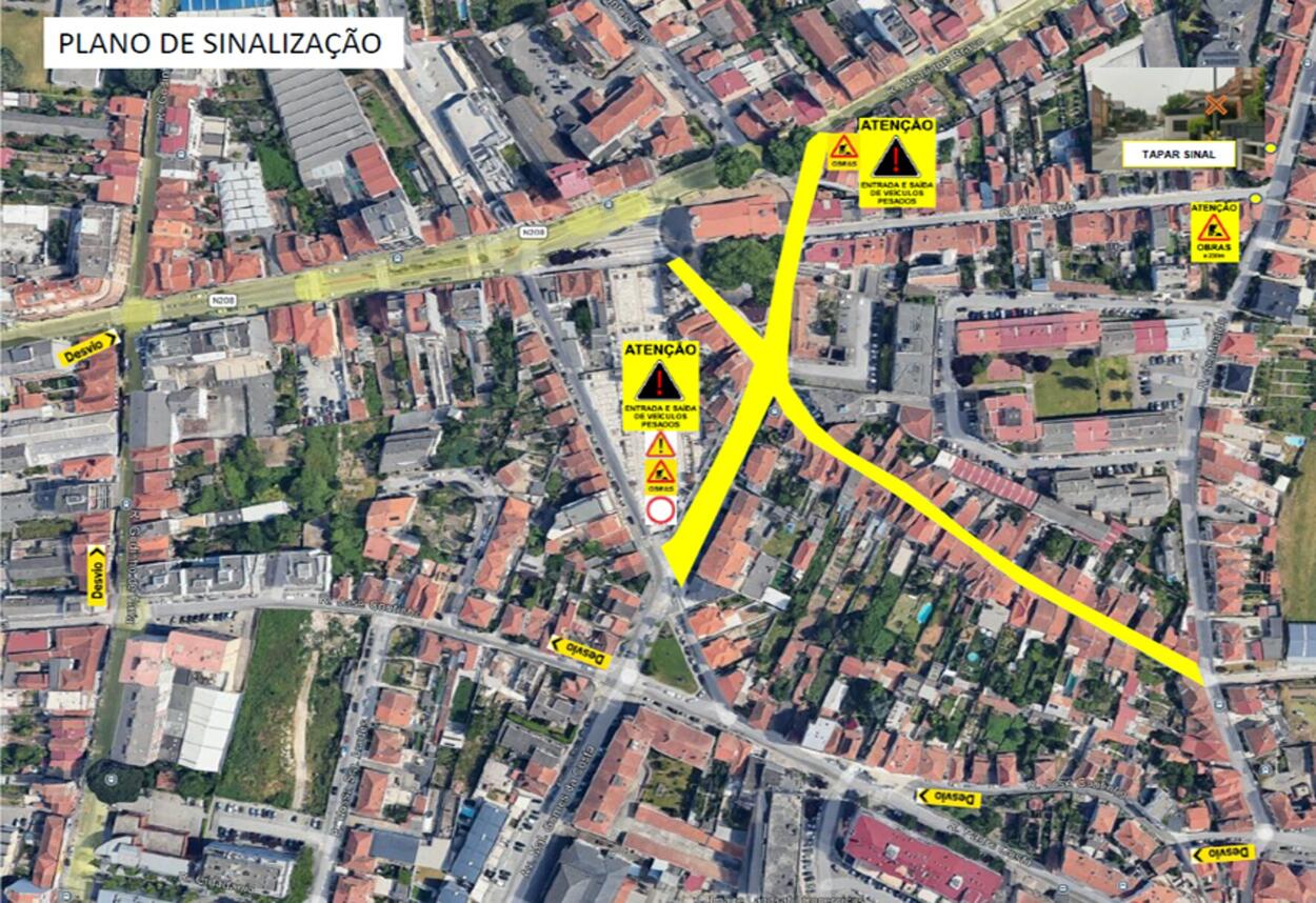 aviso largo da cruz