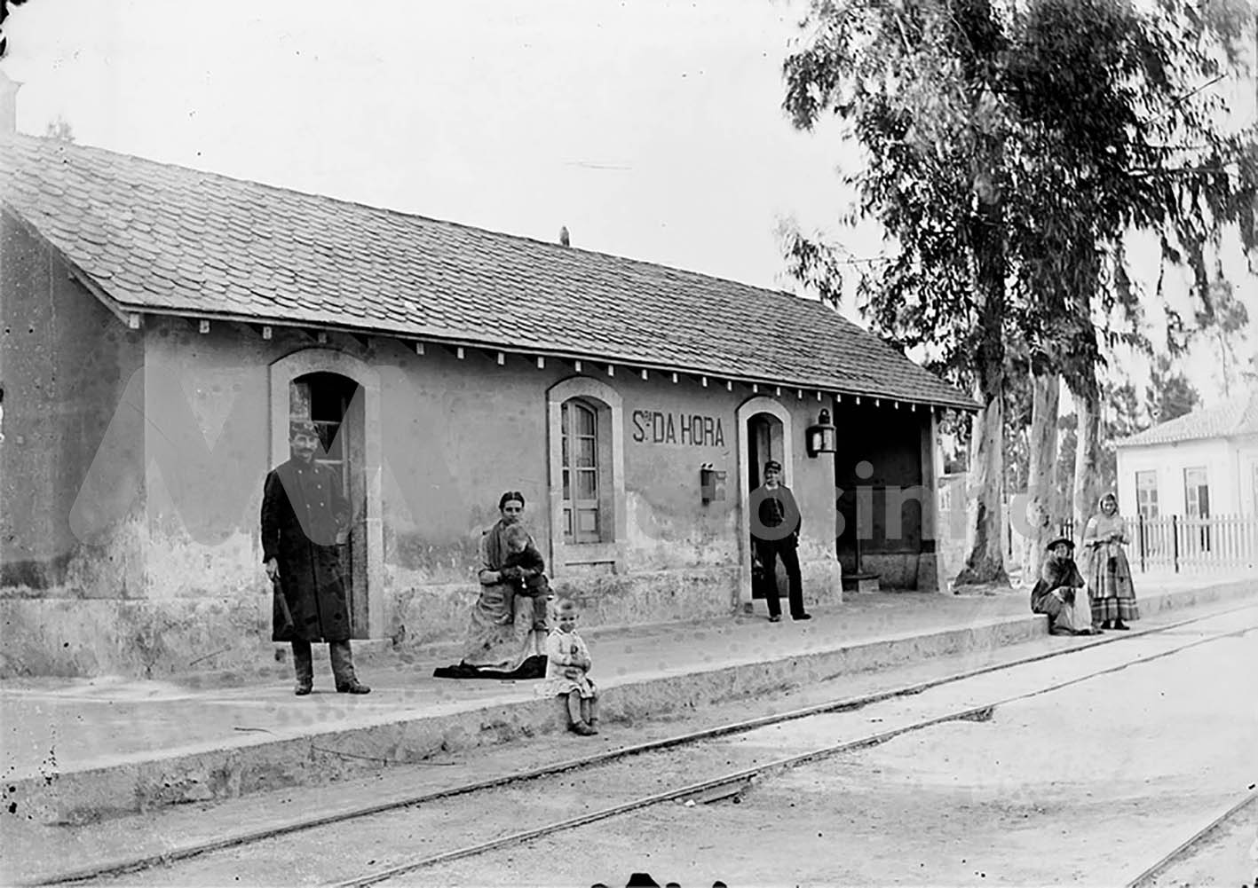 Esta&ccedil;&atilde;o de comboio na Senhora da Hora
